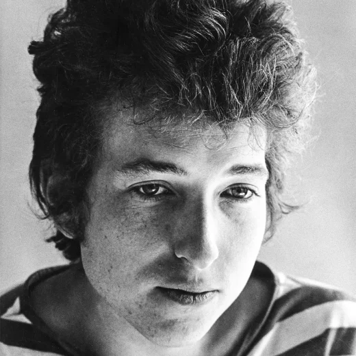 Bob Dylan jeune portrait photo