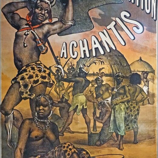 zoos humains exposition coloniale affiche