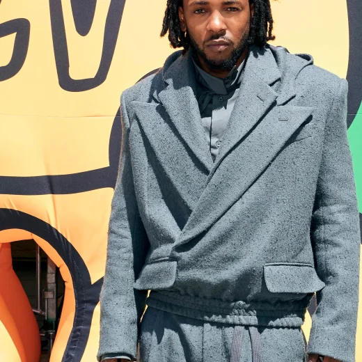 Kendrick Lamar portrait defile de mode