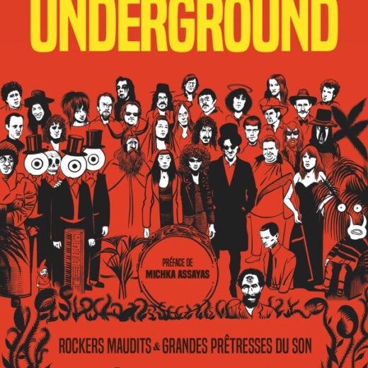 Underground Grandes Prêtresses du Son et Rockers Maudits de Arnaud Le Gouëfflec et Nicolas Moog aux éditions Glénat bd bande dessinee